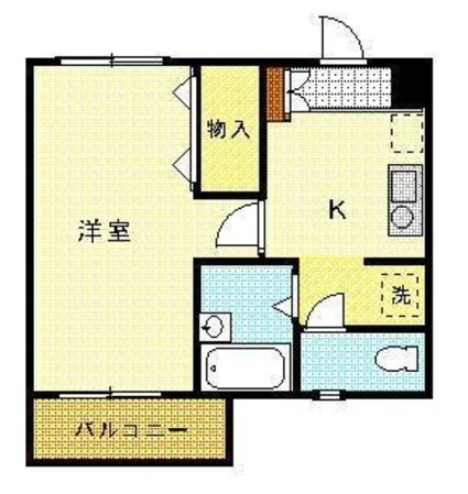 カーサ仏生山の物件間取画像